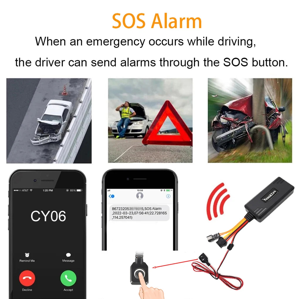 Secure your vehicle with CY06-4G 4G GPS Tracker!