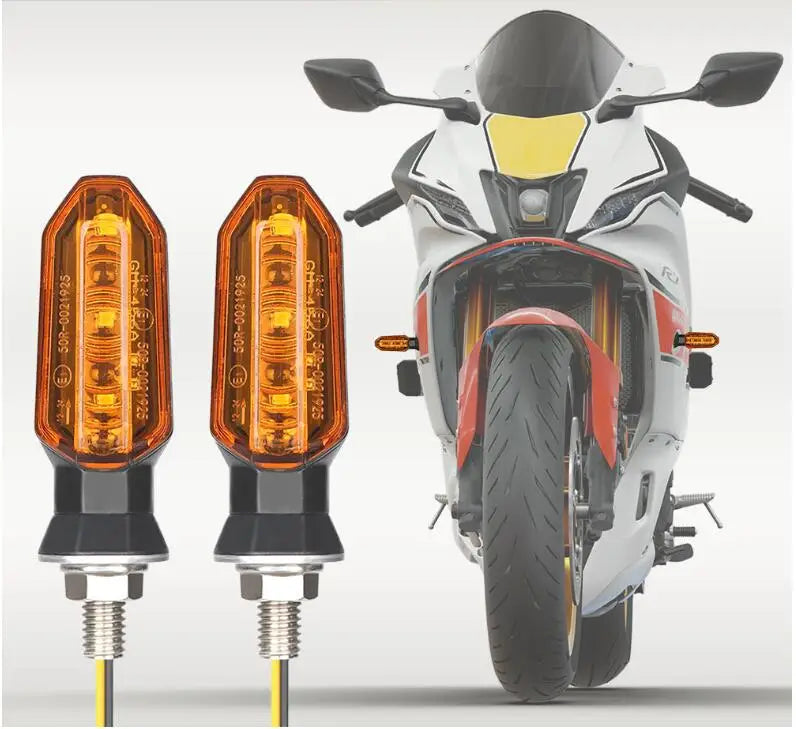 8mm Mini LED Turn Signals for Motorcycles