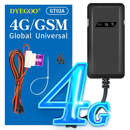 Ensure safety with GT02A GPS Tracker for vehicles!