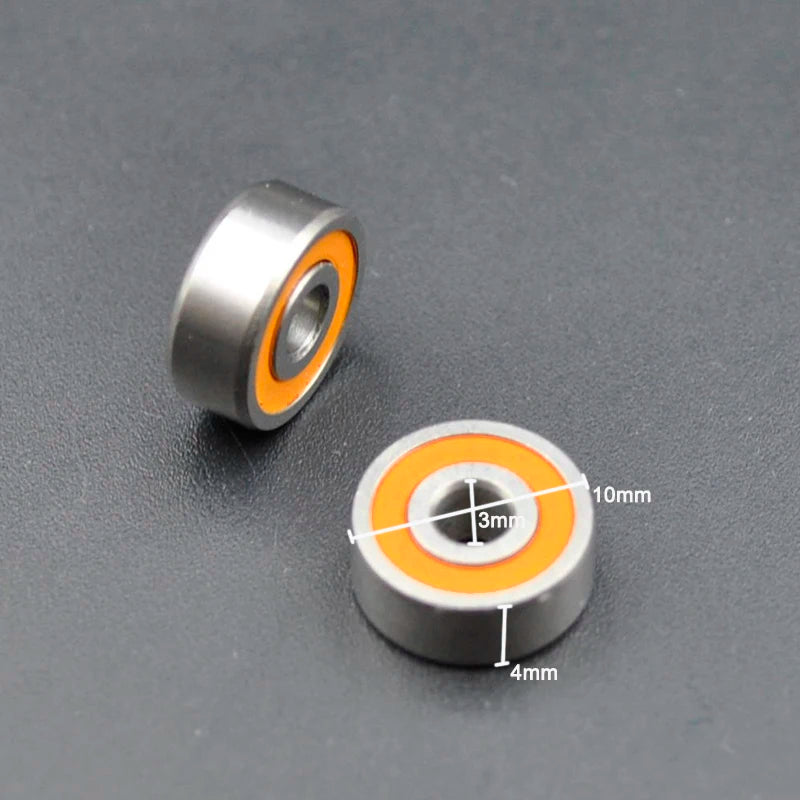 2pcs Hybrid Ceramic Bearing Stainless bait casting Spinning Fishing