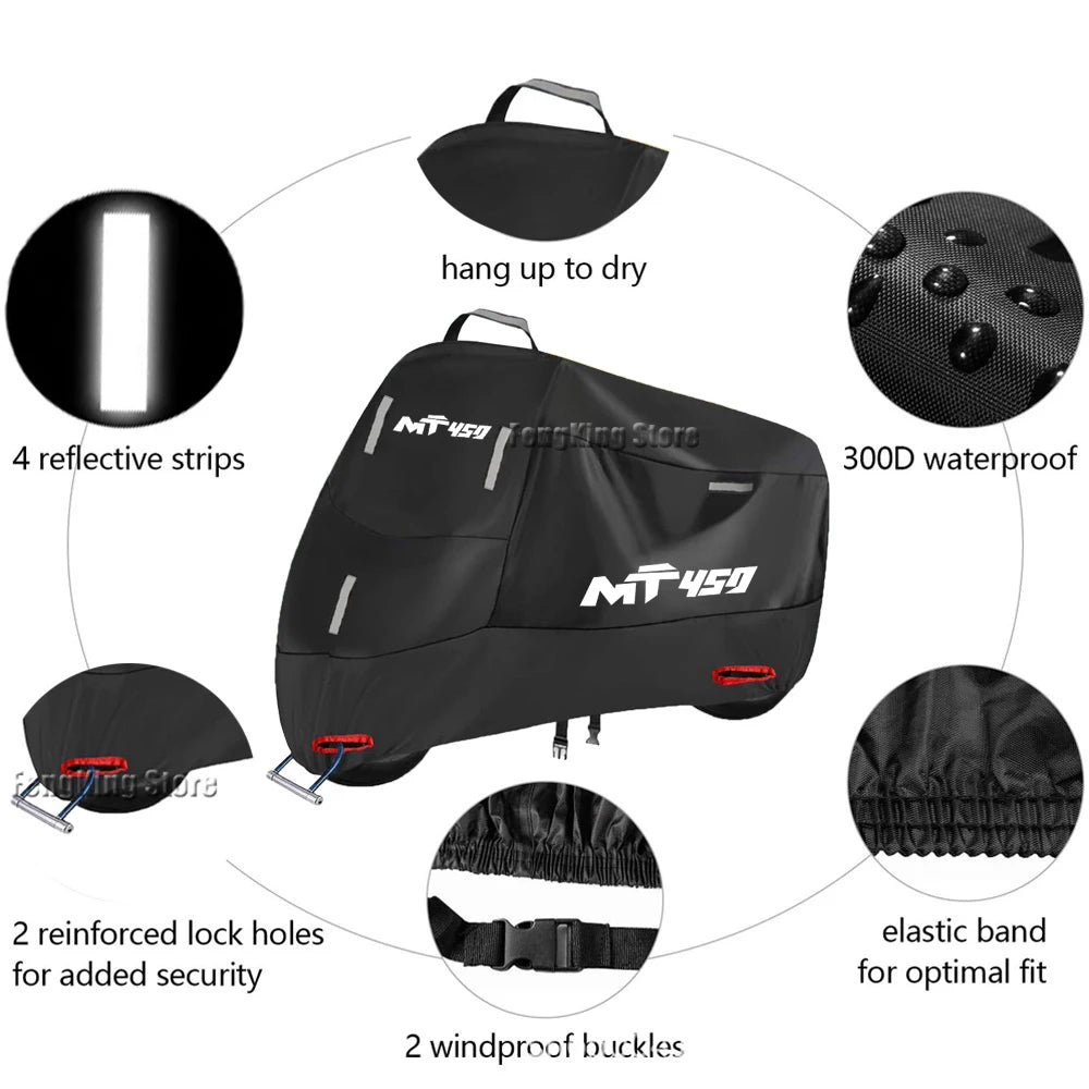 Waterproof Motorcycle Cover for CF MOTO 450MT