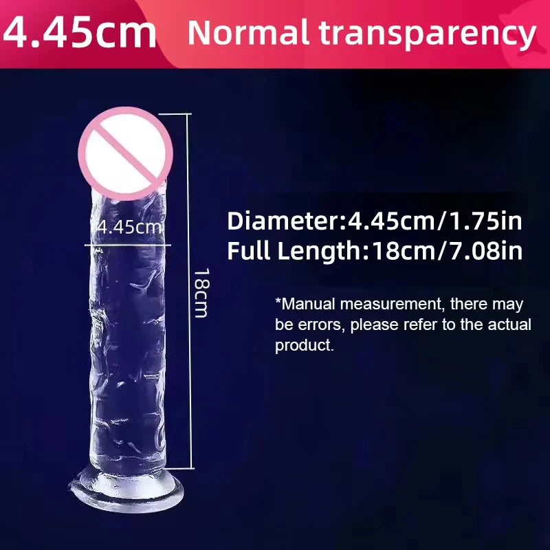 Realistic Suction Cup Dildo for Women