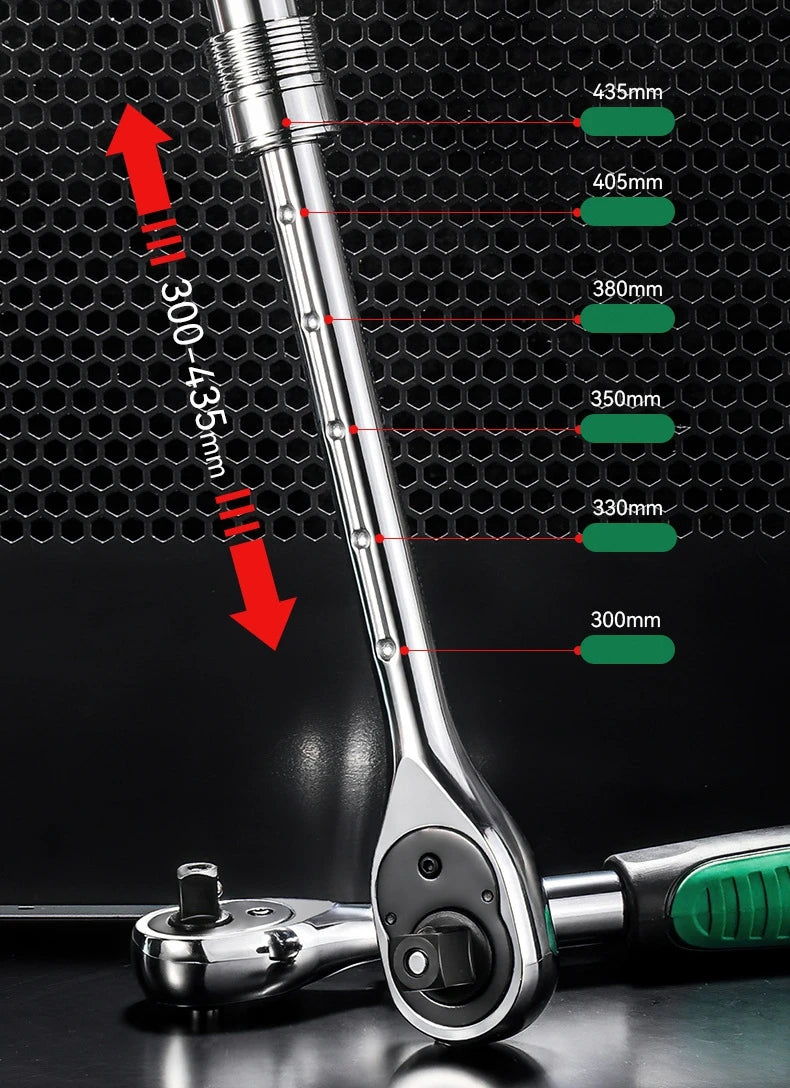 Telescopic Ratchet Wrench – Power & Reach in One Tool!