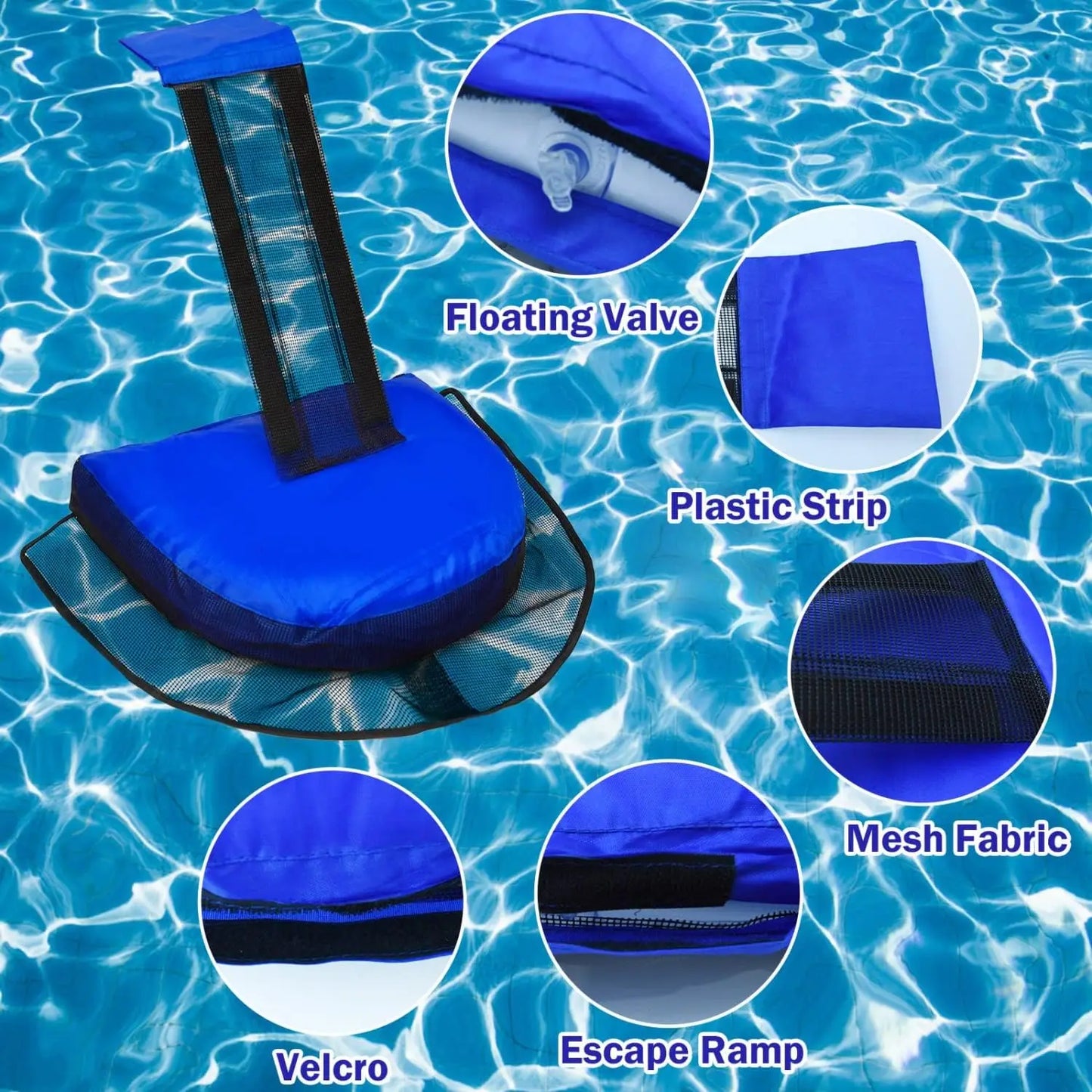 Floating Animal Escape Ramp for Pools – Frog & Critter Saver