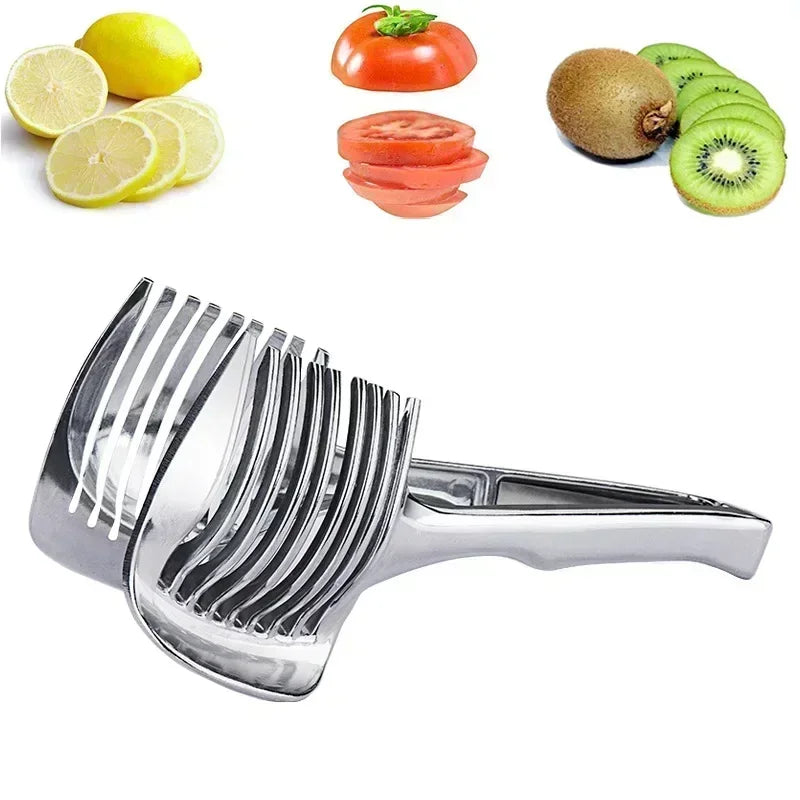 Stainless Steel Fruit & Veggie Slicing Clip
