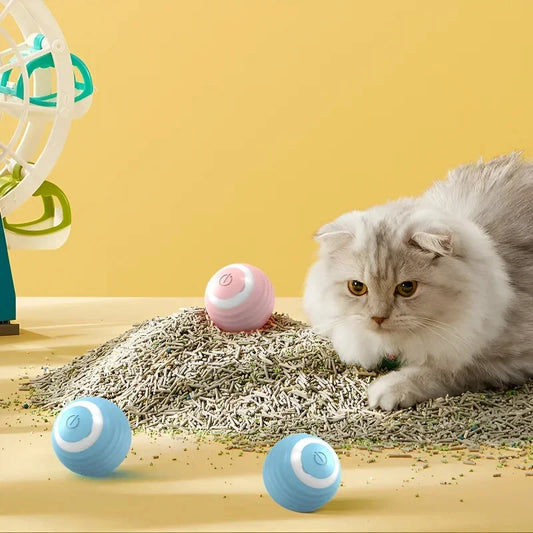 Smart Rolling Interactive Cat Toy Ball