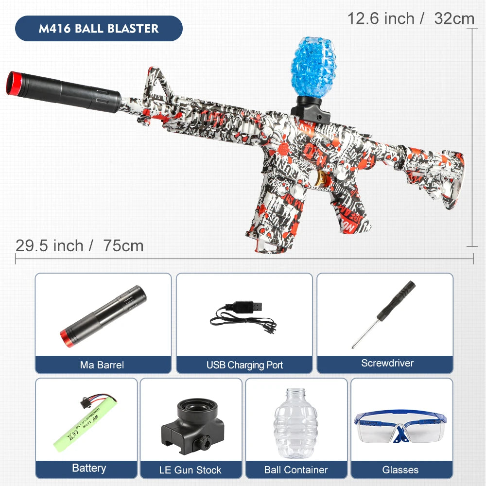 M416 Electric Toy Blaster Gun – Outdoor Fun