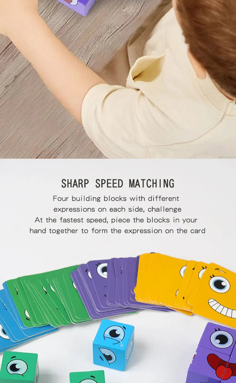 Kids Emotion Face Puzzle – Match, Think, Express & Play!