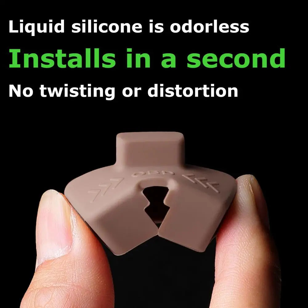 Waterproof OBD Cover Lock Silicone Sleeve Protector
