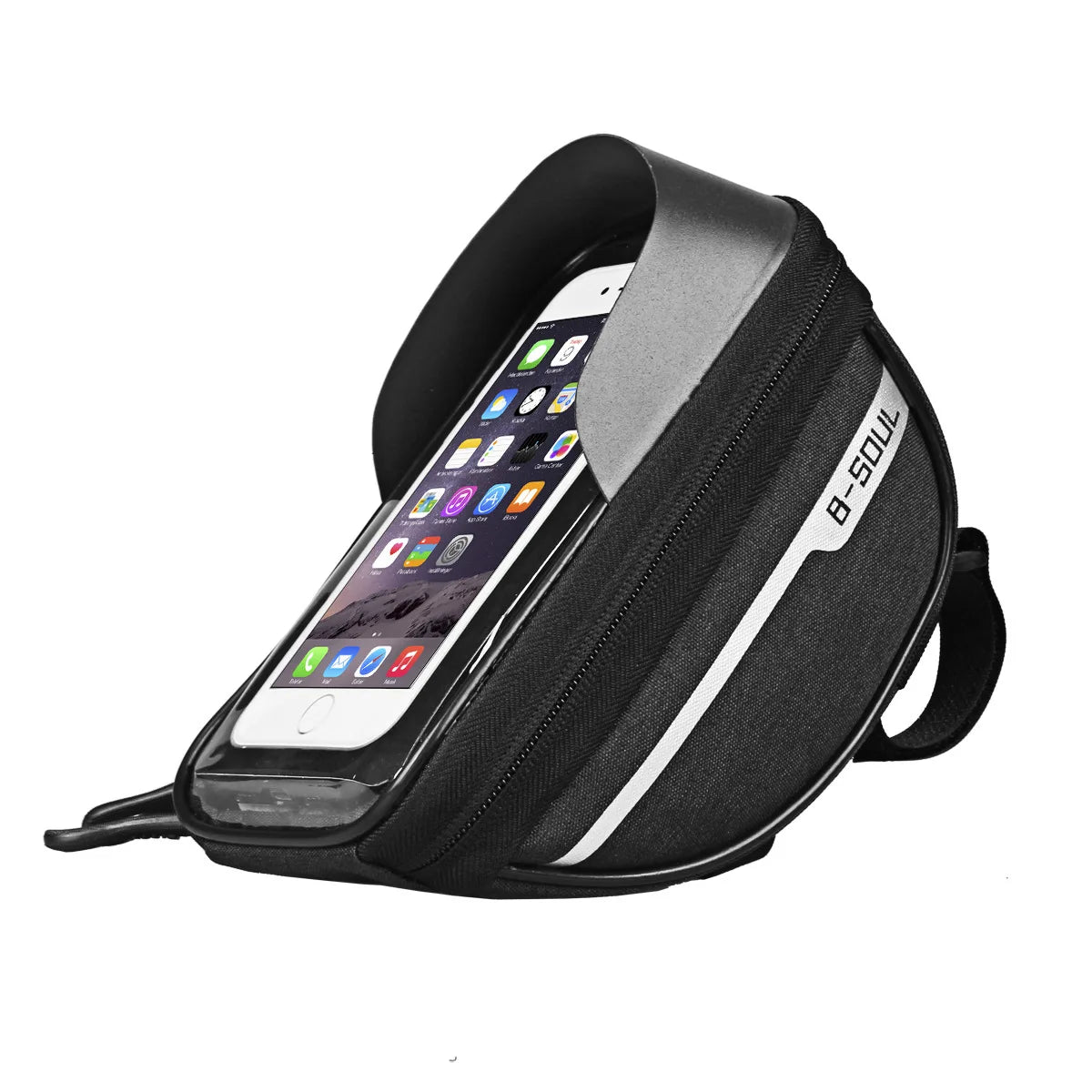 1L Bicycle Frame Bag with Touch Screen Phone Holder