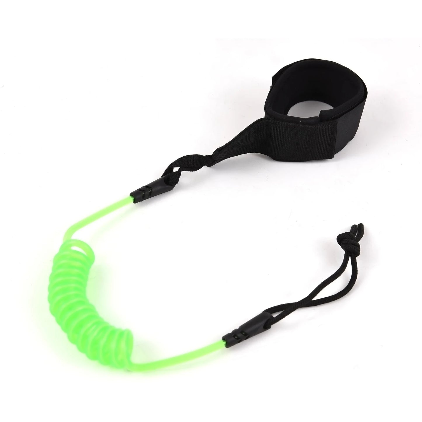 1.2m Coiled SUP Surfboard Leash – 4ft Safety Leg Rope