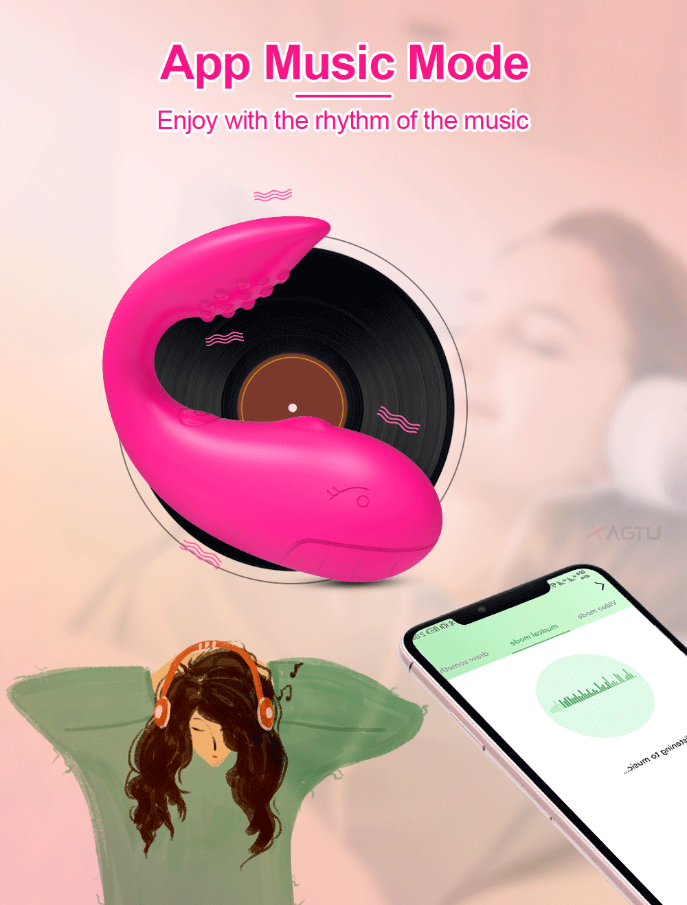 Bluetooth App-Controlled Vibrating Love Egg