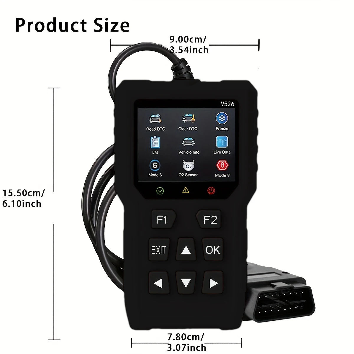 OBD2 Diagnostic Scanner Tool – Real-Time Insight for Smarter Driving