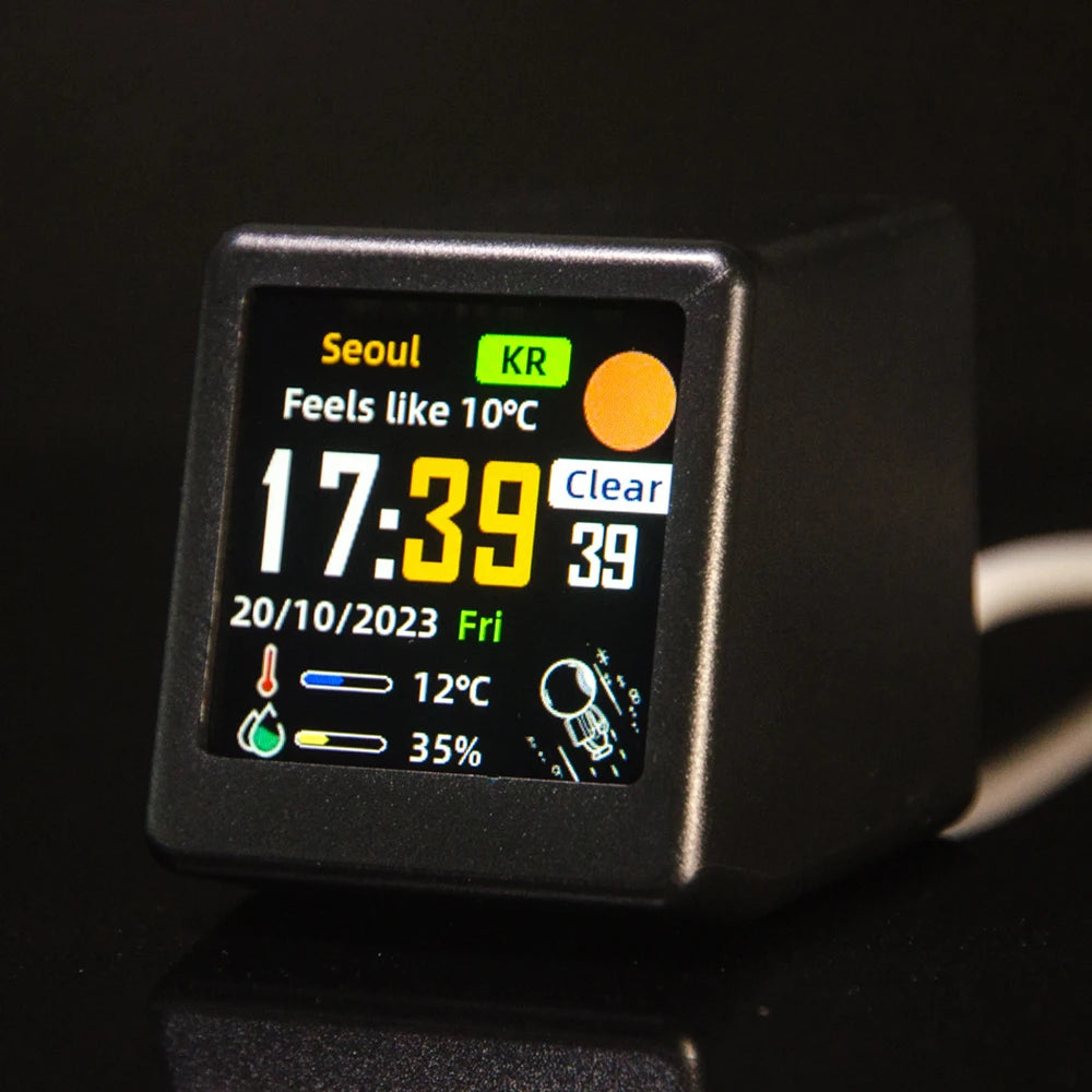 Smart WiFi Weather Station with Temperature & Humidity