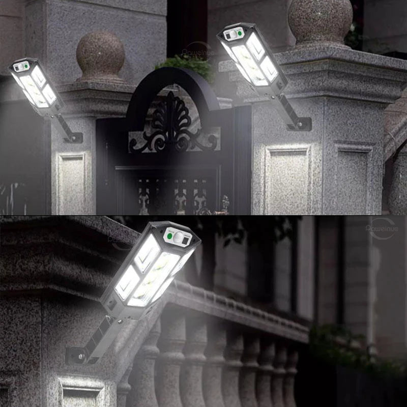 Upgraded Solar LED Outdoor Light with Sensor