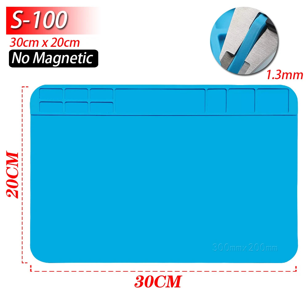 Silicone Soldering Mat – Heat-Proof, Static-Safe, Repair-Ready!