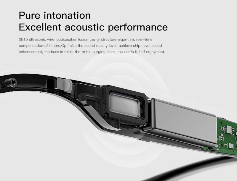 Waterproof Smart Glasses with Calling & Music