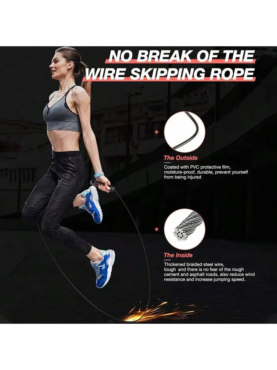 Bearing jump rope Tangle-Free
