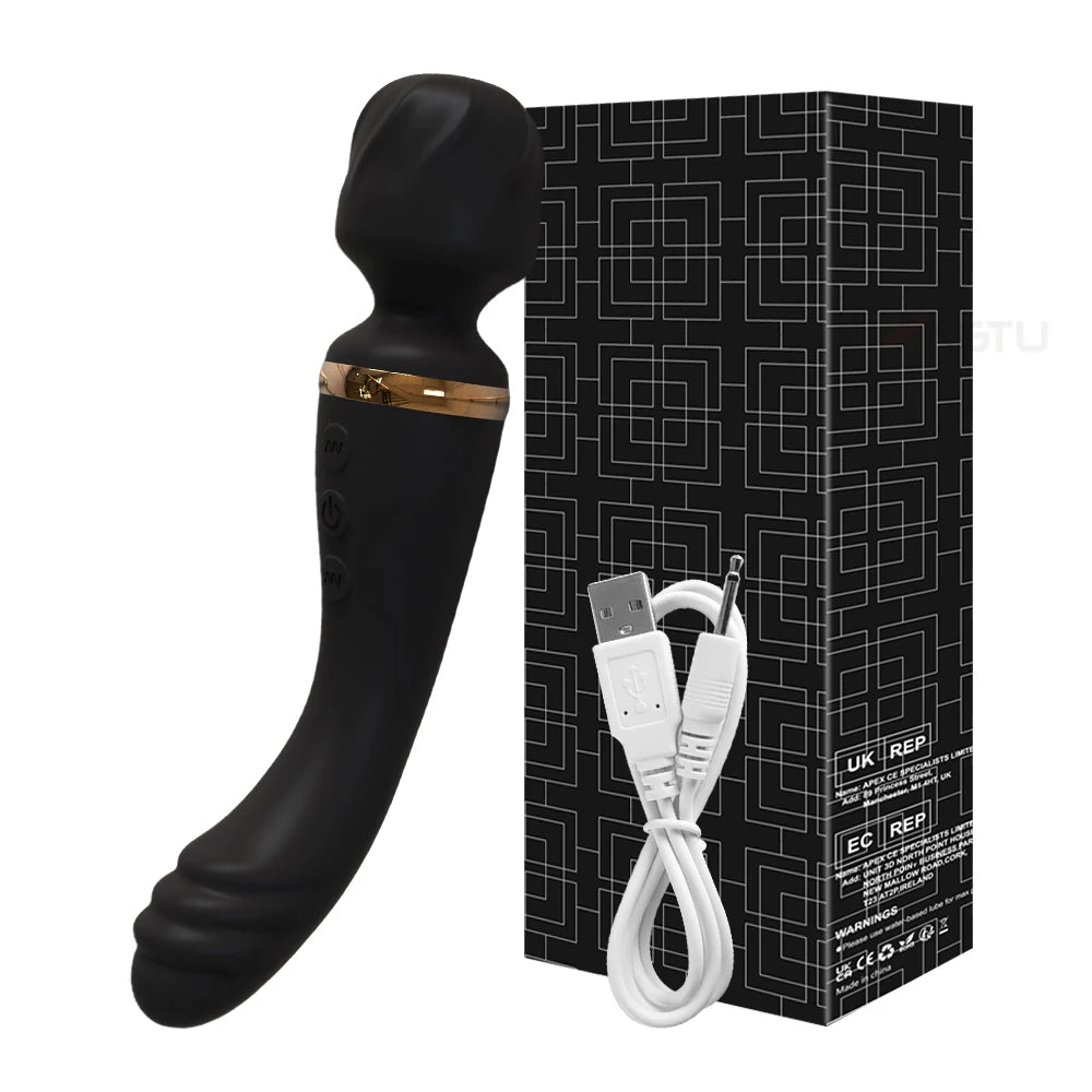 Dual Motor Vibrator USB Clit & G-Spot Toy