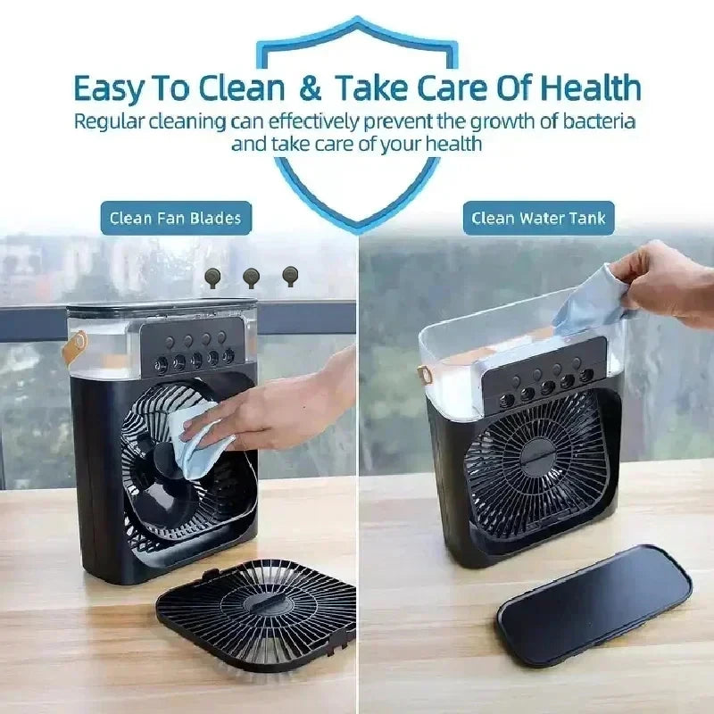 New 3 In 1 Fan AIr Conditioner Household Small Air Cooler - Clickilix