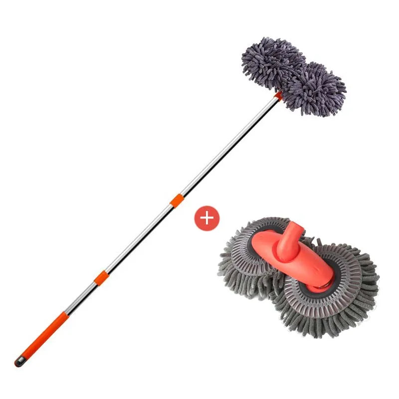 Telescopic Double-Head Car Wash Mop