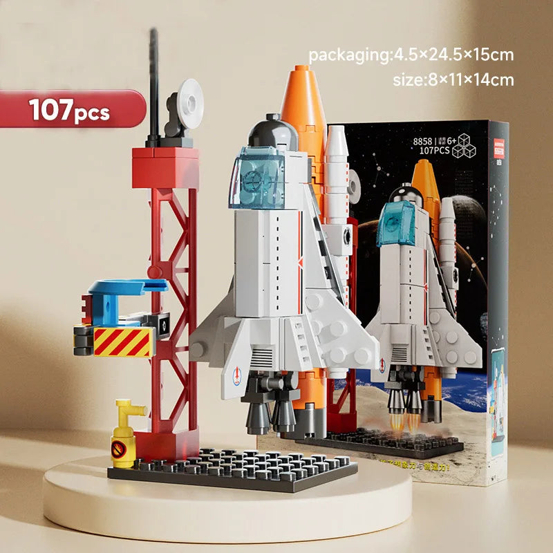 Space Shuttle Rocket Launch Building Block Set
