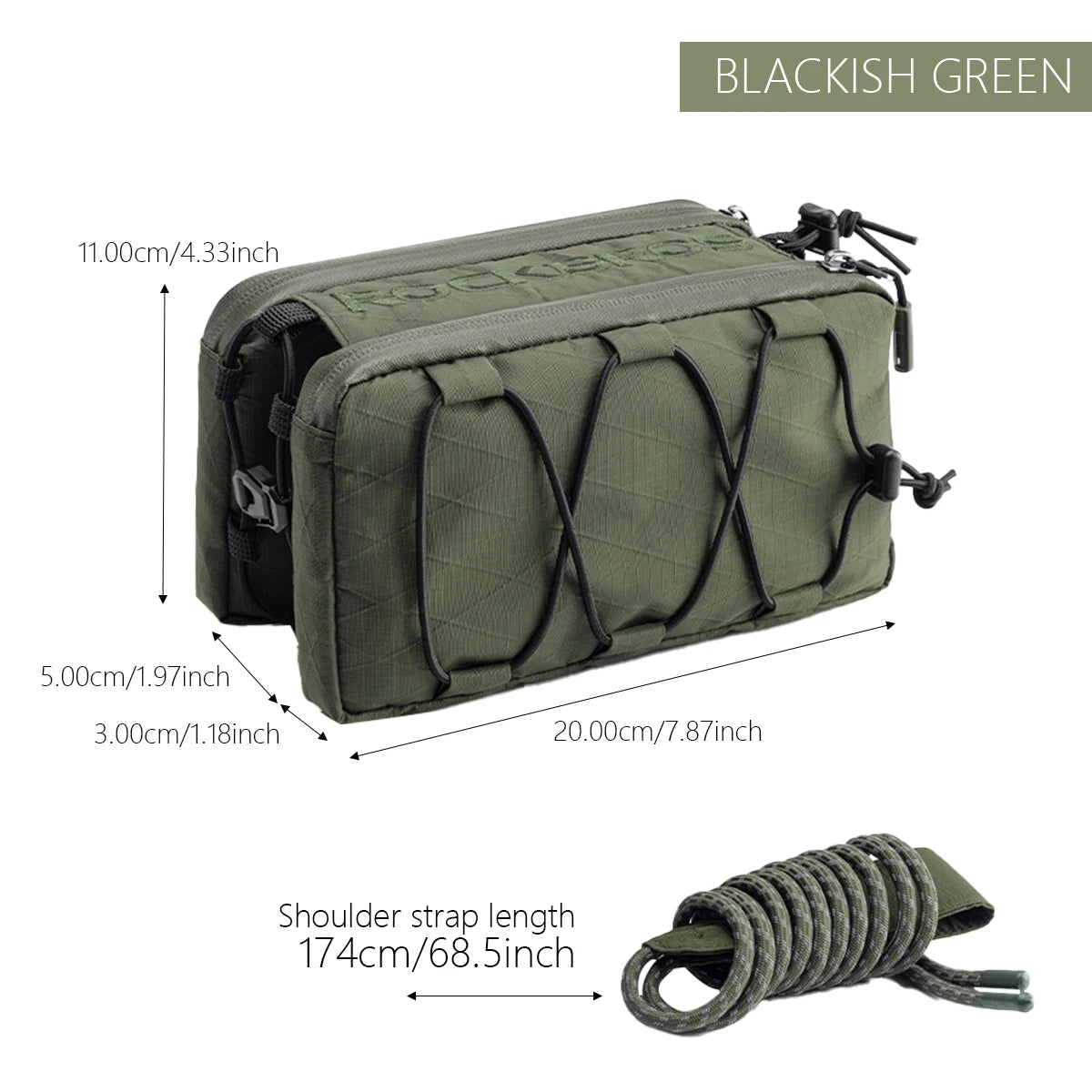 Top Tube Bicycle Bag – Frame & Saddle Storage with Phone Holder