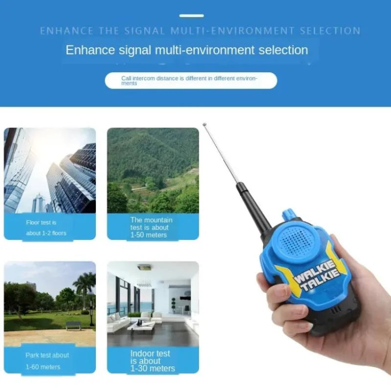 2PCS Mini Wireless Walkie Talkies for Kids