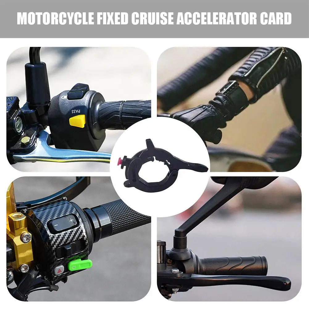 Motorcycle Throttle Cruise Control Clip – Easy Riding Accessory