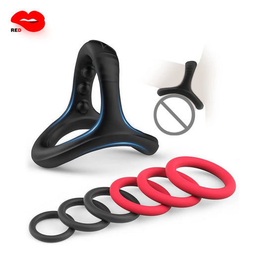 Ultra-Soft Silicone Cock Rings for Stronger Erections