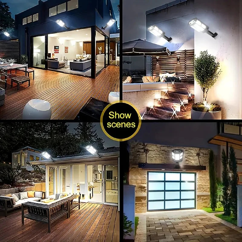 Upgraded Solar LED Outdoor Light with Sensor