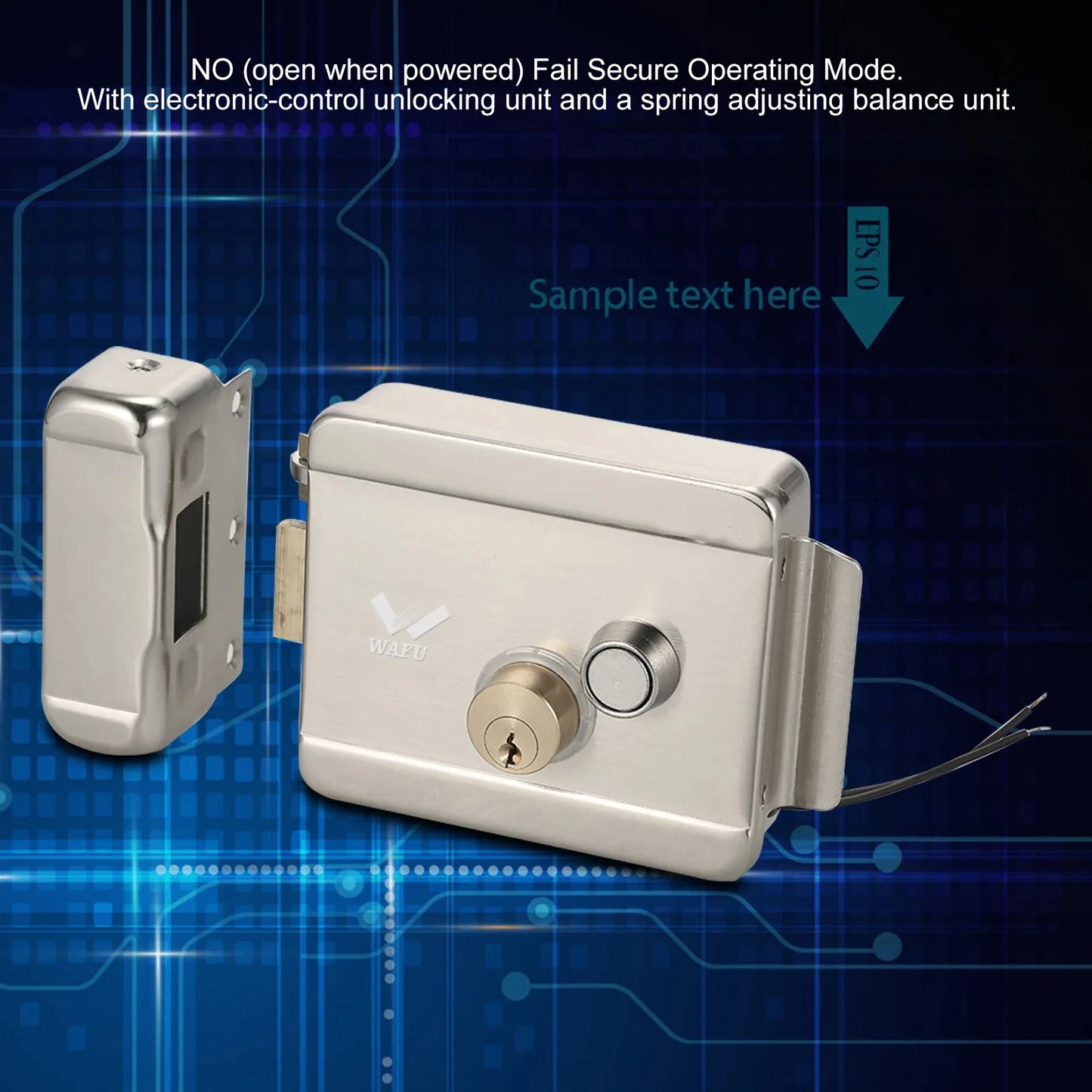 WAFU Smart Electric Door Lock for Home & Office