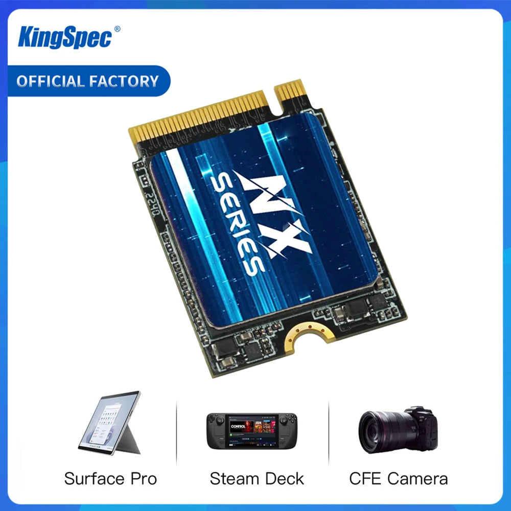 KingSpec 2230 NVMe SSD 512GB 1TB Steam Deck