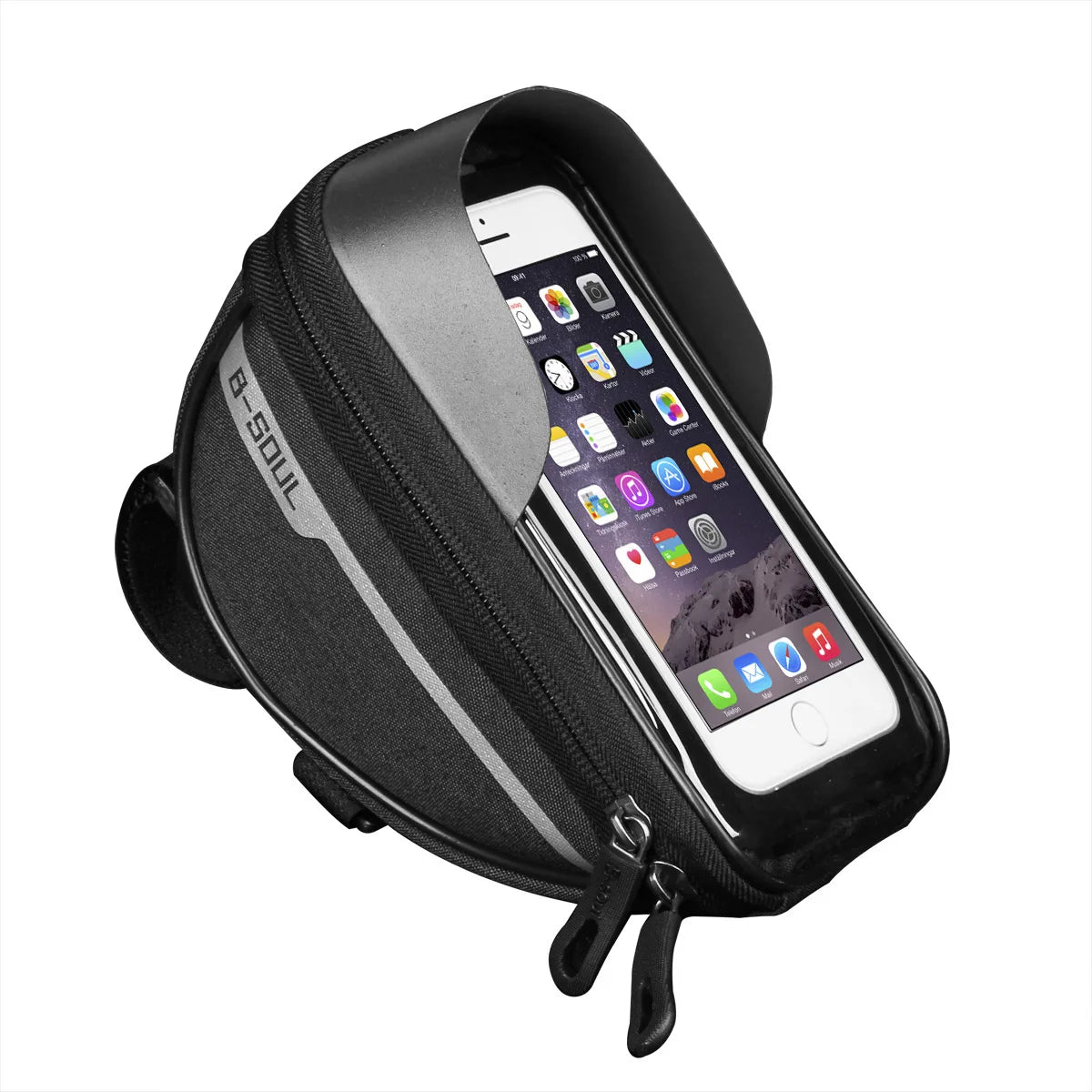 1L Bicycle Frame Bag with Touch Screen Phone Holder