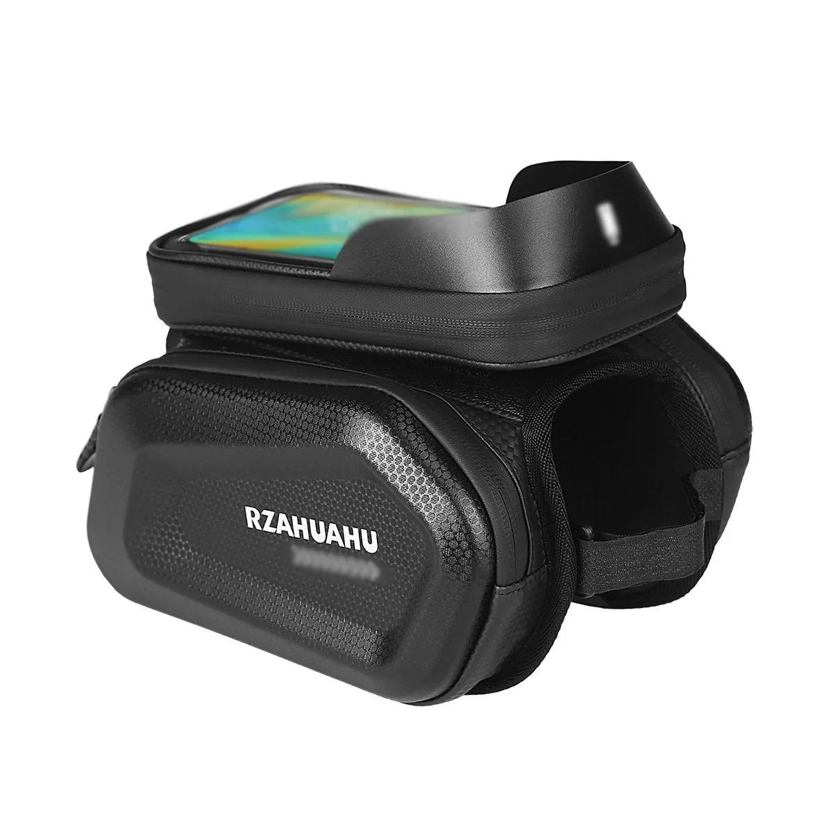 Waterproof Front Beam Bike Bag – Multi-Use Saddle & Phone Bag
