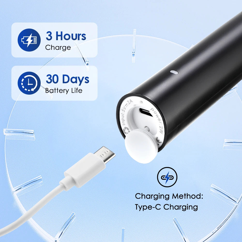 Smart Rotating Electric Toothbrush for Adults