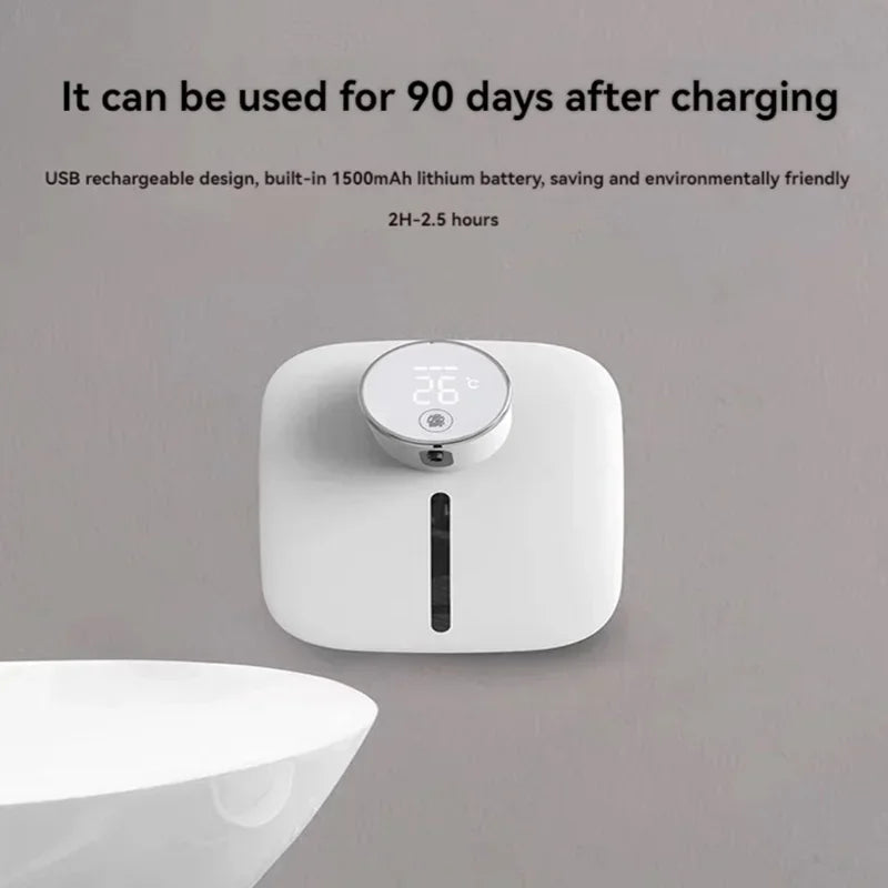 Smart Foam Hand Sanitizer Dispenser – Wall Mounted