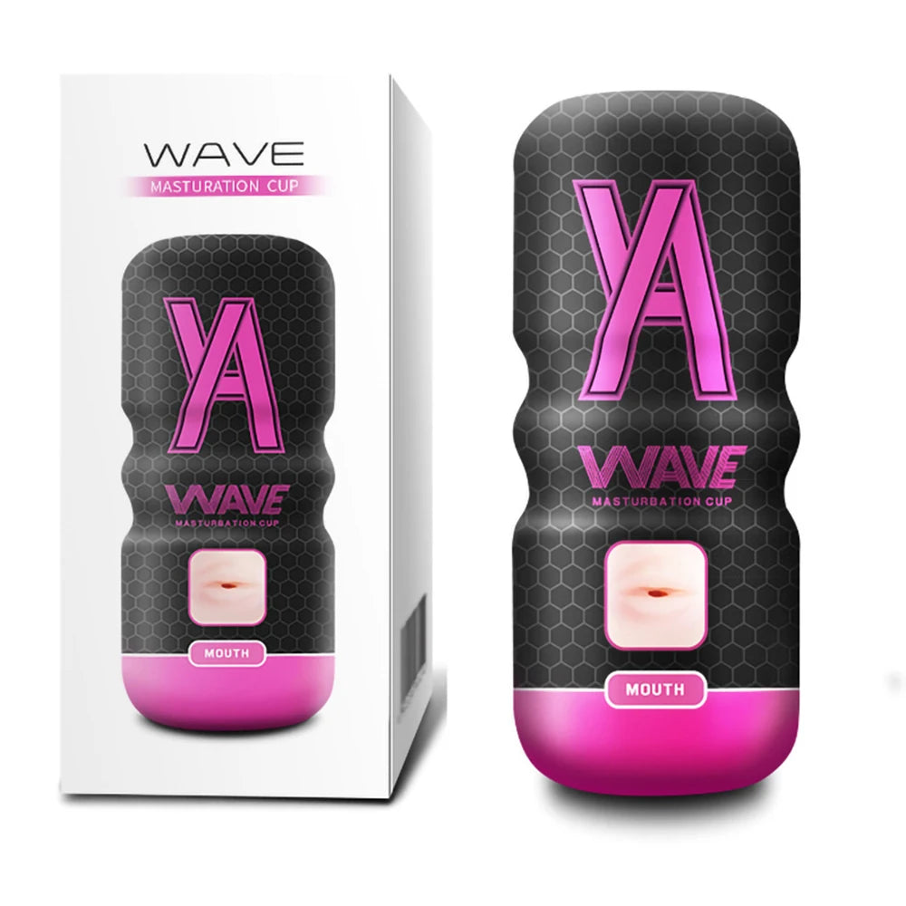 WAVE Powerful Sucking Masturbator Cup