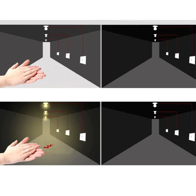 Smart Sound & Light Sensor Wall Switch