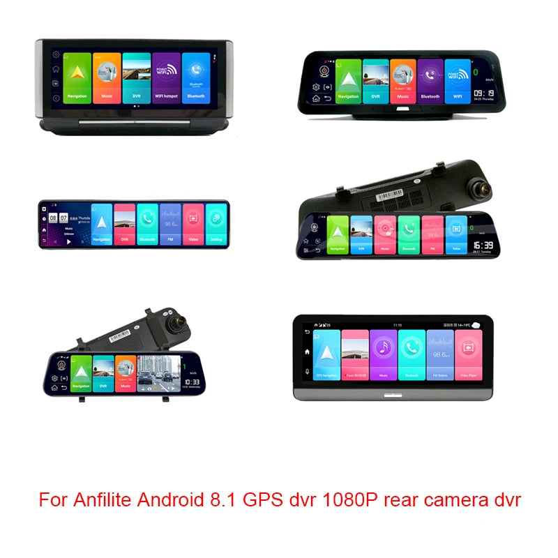 1080P HD Reverse Camera with Wide-Angle View