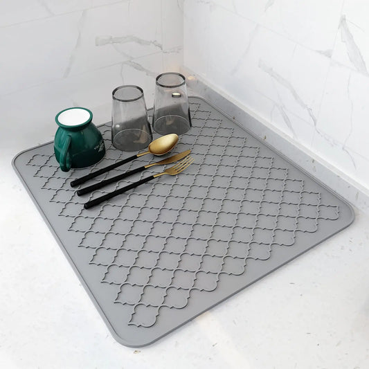Silicone Drying Mat Non-Slip Heat Resistant Kitchen