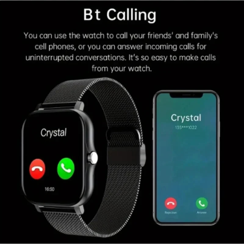 Smart Watch with Bluetooth Call & Full Touch