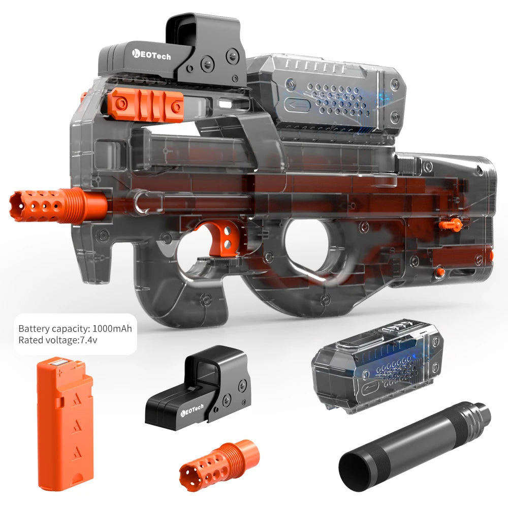 Electric Transparent Gel Ball Gun – Full Auto