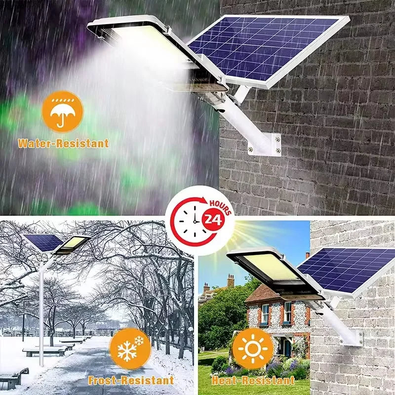 8000mAh Aluminum Solar Street Light Waterproof Outdoor