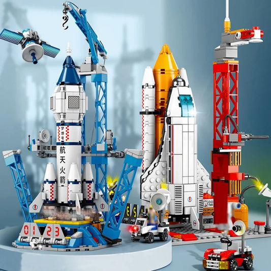Space Shuttle Rocket Launch Building Block Set