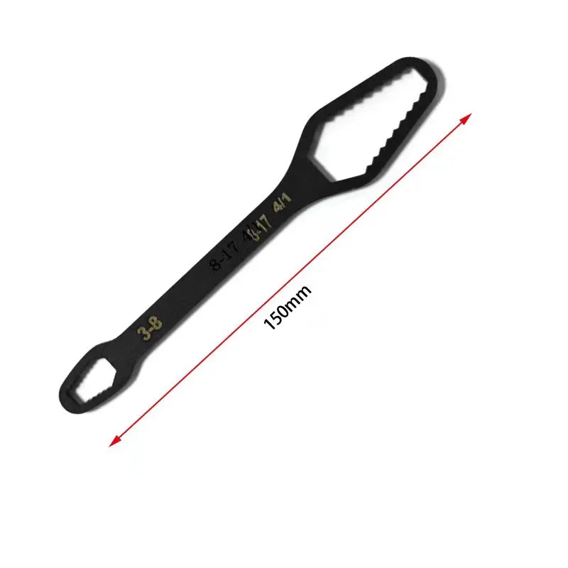 3–17mm Universal Self-Tightening Torx Wrench Tool