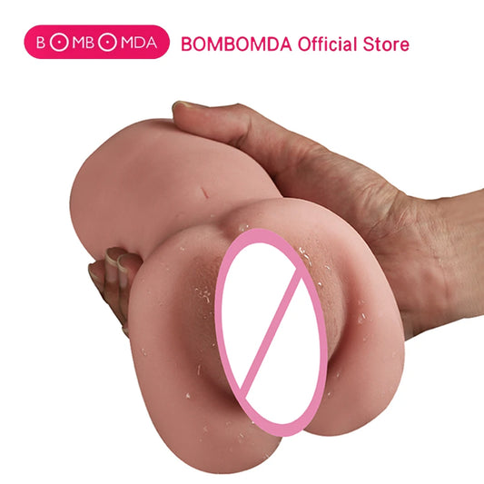 Men’s Aircraft Cup Male Masturbator Soft Realistic Pocket Pussy