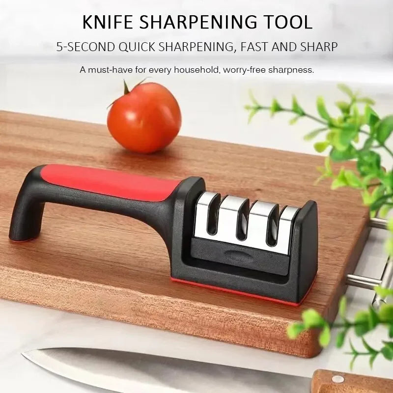 Multifunctional Knife & Scissors Sharpener – Precision Sharpening at Your Fingertips!