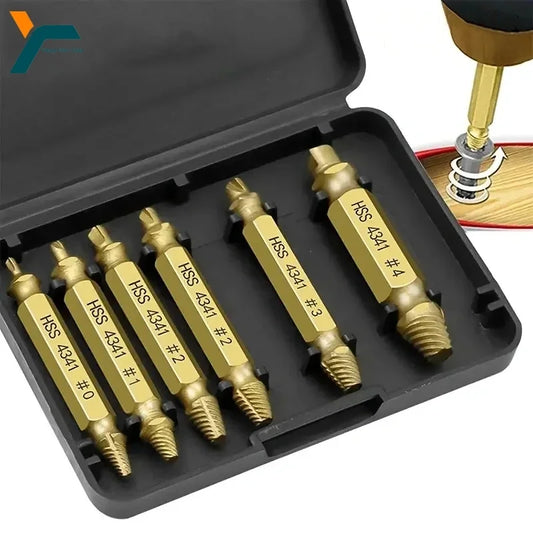 Damaged Screw Extractor Drill Kit
