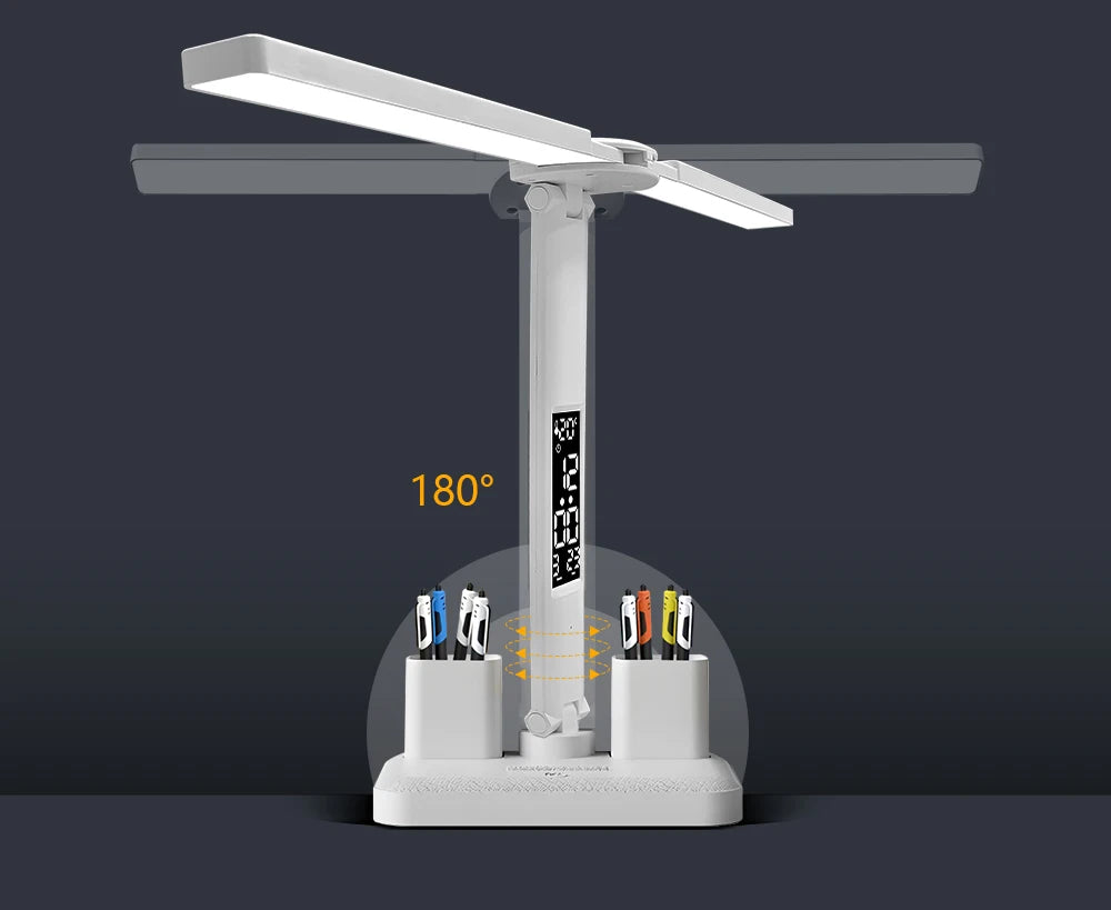 Smart Touch LED Desk Lamp Rechargeable for Study